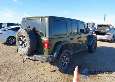 2021 Jeep Wrangler Unlimited Rubicon 4X4 z USA, uszkodzony, nr VIN 1C4JJXFM8MW562512